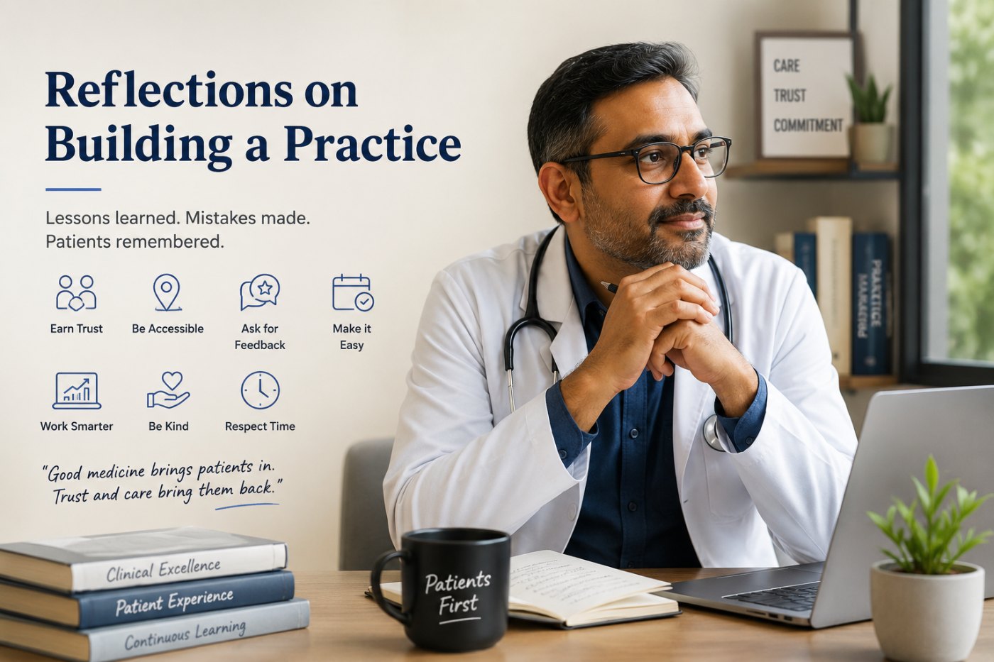 Reflections on Building a Practice